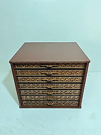 Ahşap Kalın Tesbih Kutusu  ( 70 )