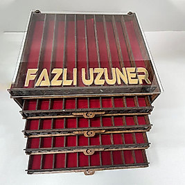 50 Tesbih ve Pleksi Kapak Kutusu