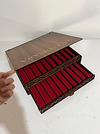 Kişiye Özel Ahşap Tesbih Kutusu ( 20 Tesbih )