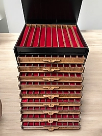 Ahşap Çekmeceli Tesbih Kutusu