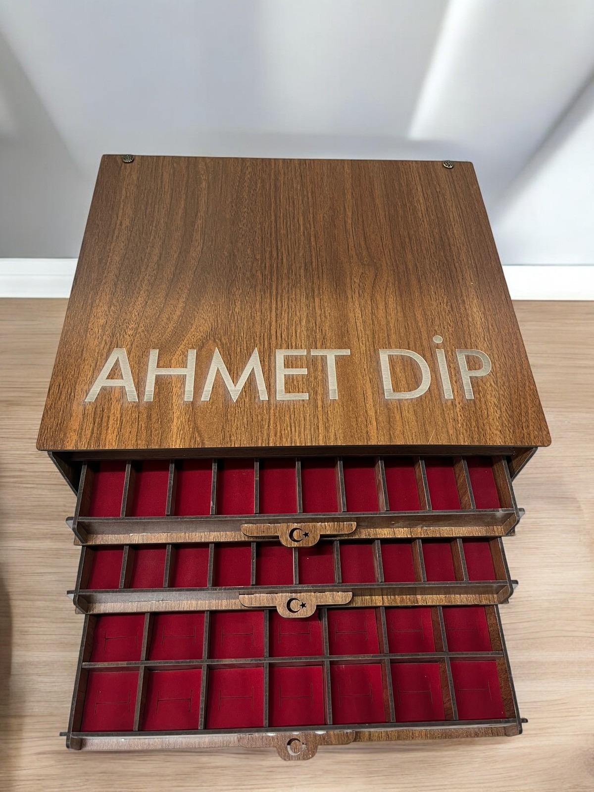 Ahşap Çekmeceli Tesbih Ve Kutusu ( 40 ADET )